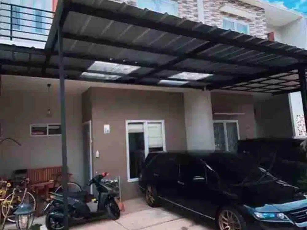 DIJUAL CEPAT RUMAH SEMI FURNISHED SIAP HUNI DALAM CLUSTER ONE GATE DI BINTARO SEKTOR 9 DEKAT STASIUN KRL SUDIMARA