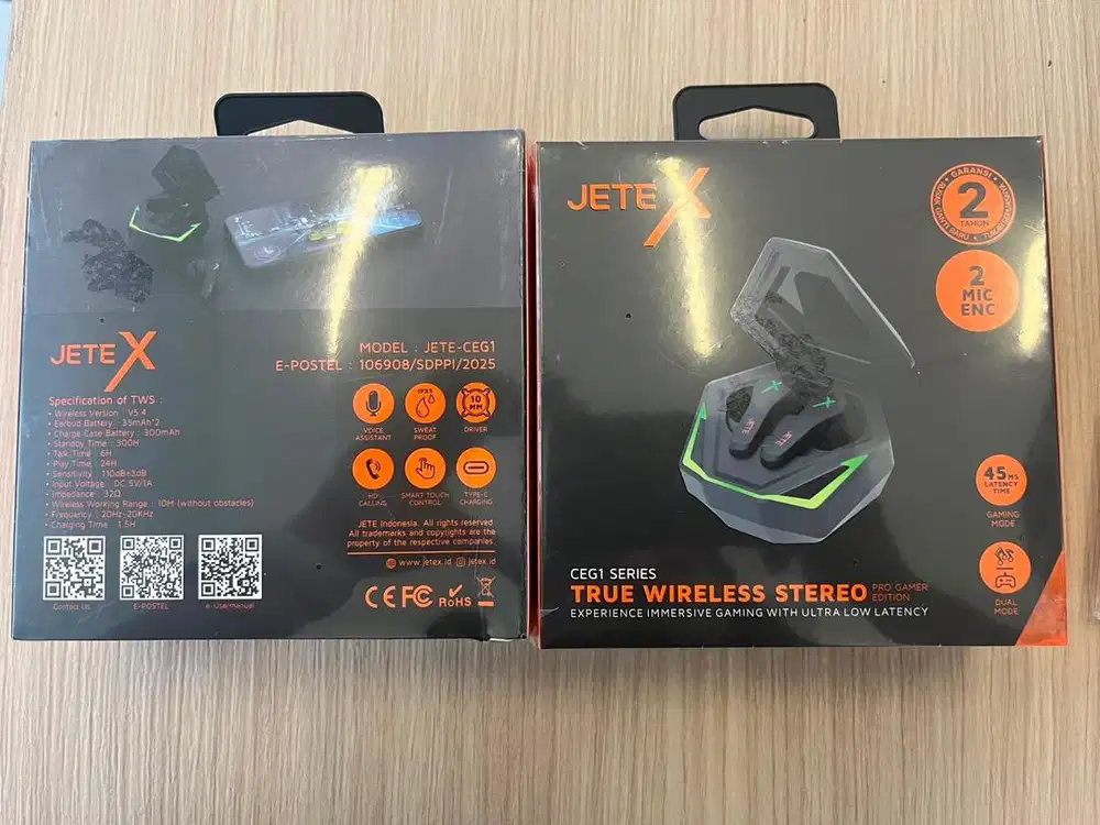 HF TWS Jete CEG-1 Series Black