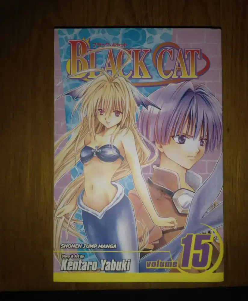 Jual Manga Black Cat Vol. 15 (English, VIZ Media) – First Printing