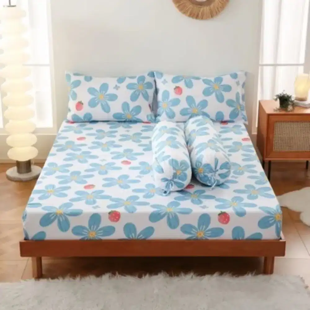 Bedsheet microfiber flwr arby