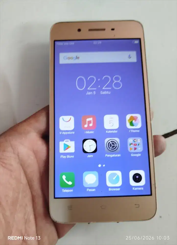 Vivo Y53 Ram 2/16 Normal  Siap Pake