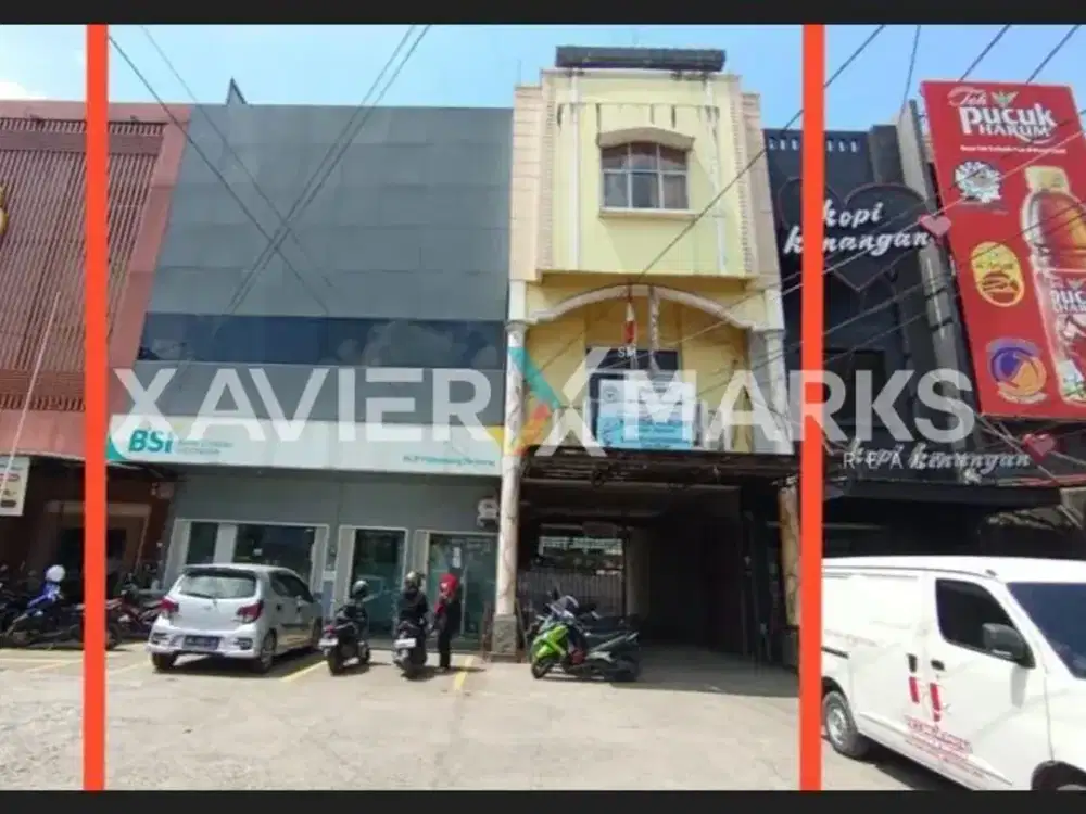 3 Ruko + Tanah 500m2