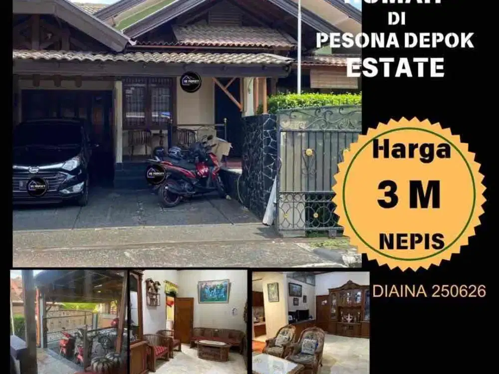 Rumah siap huni di Pesona Depok, Depok