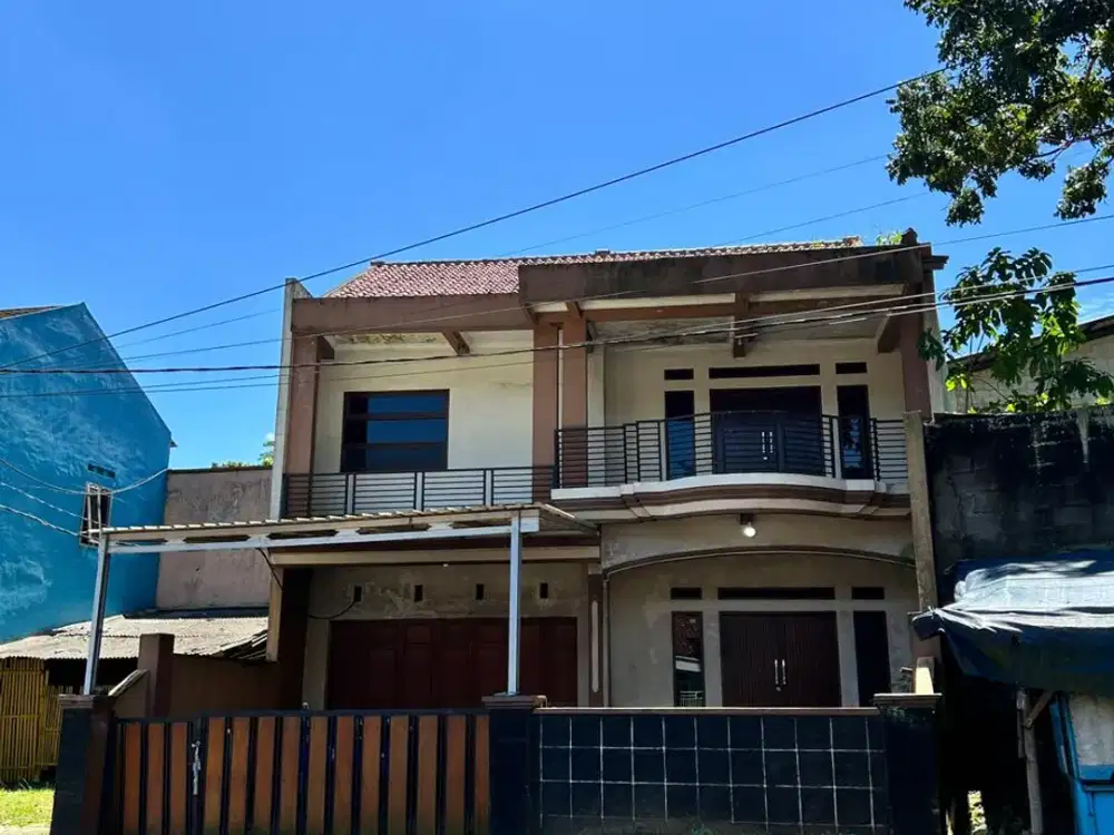 Dijual Rumah 2 Lantai – Hadap Jalan Utama Syekh Abdul Muhyi | Kawalu, Tasikmalaya
