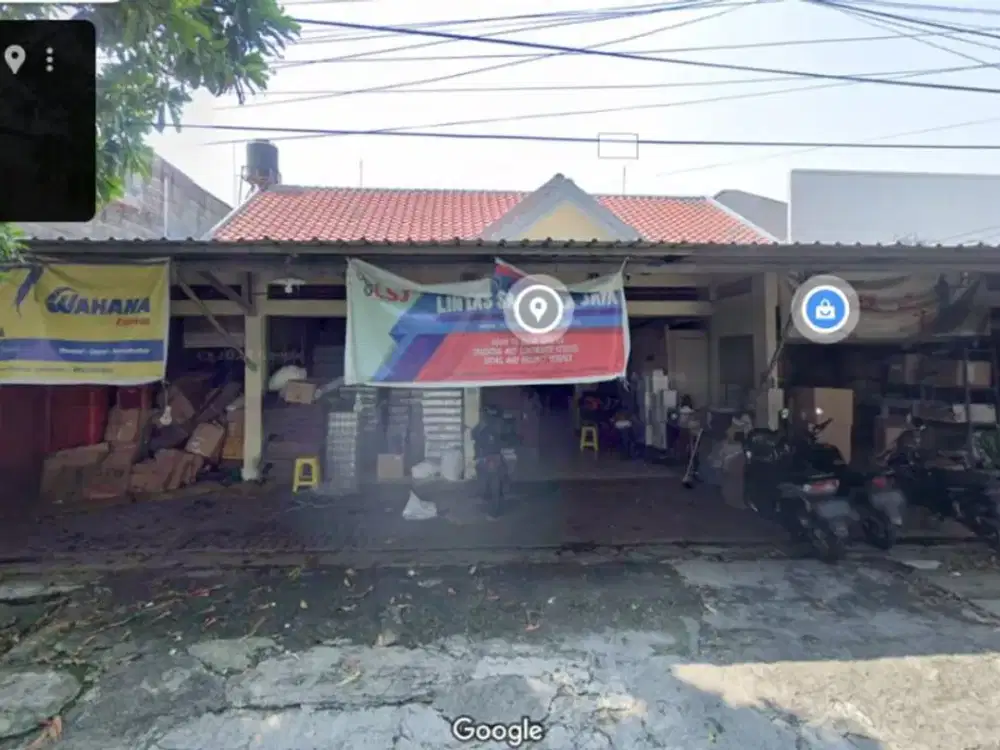 DIJUAL RUMAH USAHA HITUNG TANAH LOKASI RAYA PANDUGO