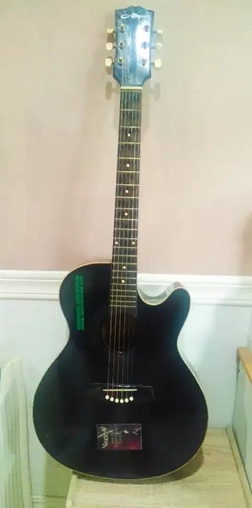 Gitar akustik Allegro ori suara bagus mulus body full cod ok