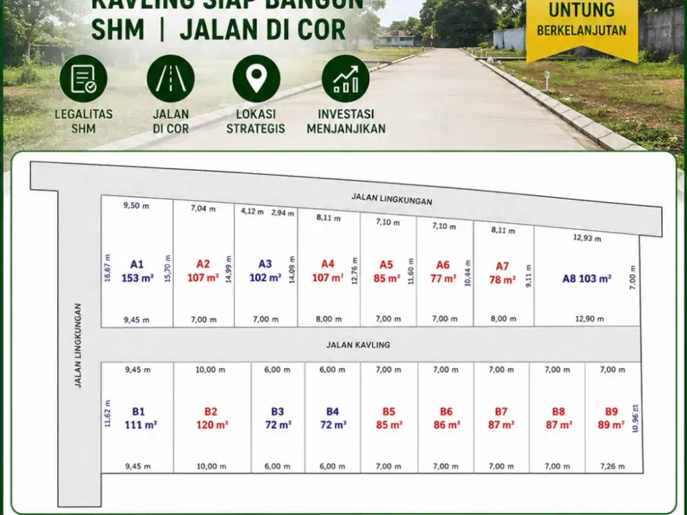 300 Jt-an Dijual Murah Tanah Kavling Strategis Dekat UNPAM Pusat, SHM