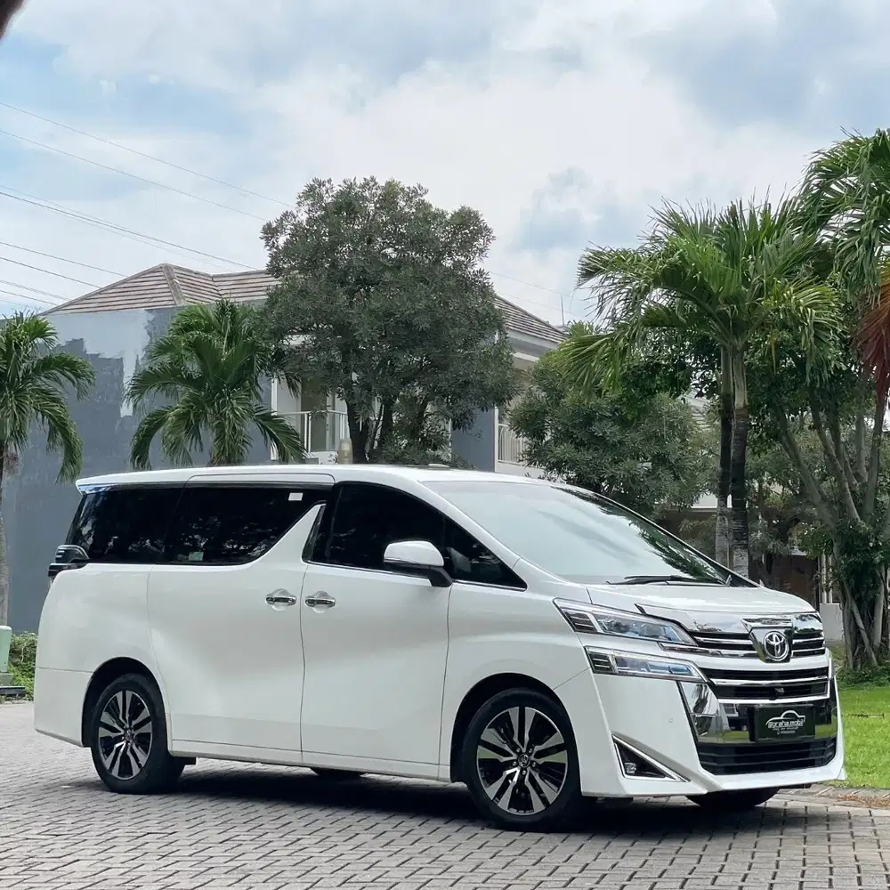 Vellfire G ATPM 2018 TSS Facelift Km50rb Pajak Baru Istimewa Alphard