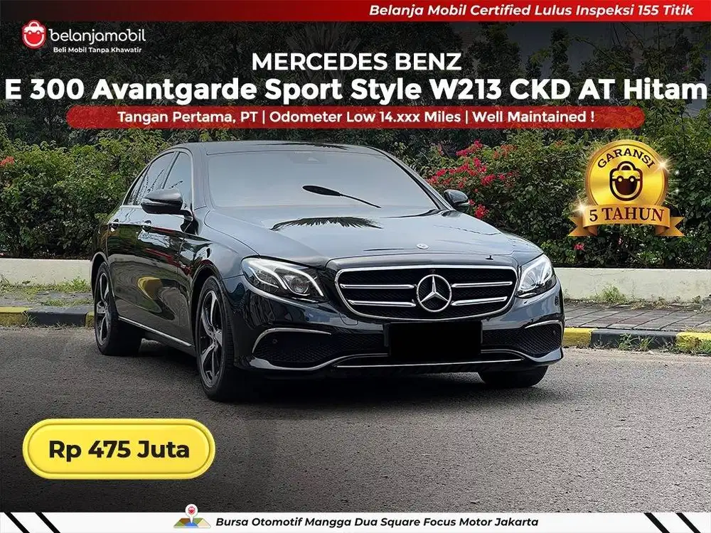 [ LOW MILES 14RB ] Mercedes Benz Mercy E300 E 300 Avantgarde 2019/2020
