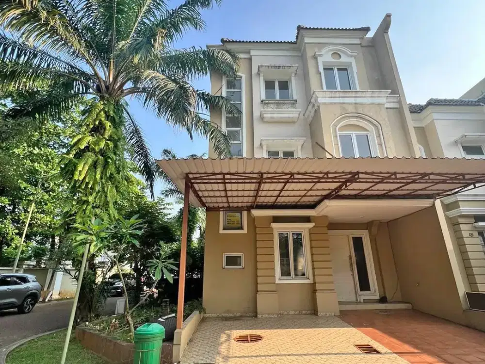 Rumah Modern 3 Lantai di Samara Village, Gading Serpong