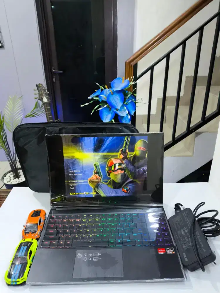 Laptop Gaming NVIDIA RTD 3070 AFTERSHOCK RYZEN 9 SSD 256Gb DUAL VGA