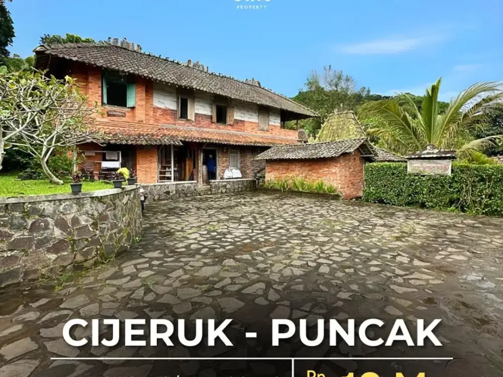 For Sale Ethnic Villa, View Gunung Fully Furnished