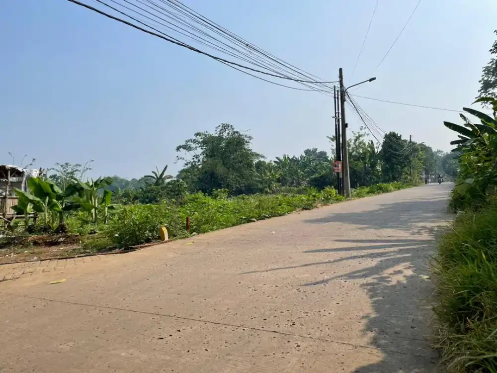 Dekat Akses Tol Baru Legok - Tanah Murah Cisauk - SHM - 10 Menit Stasiun Jatake