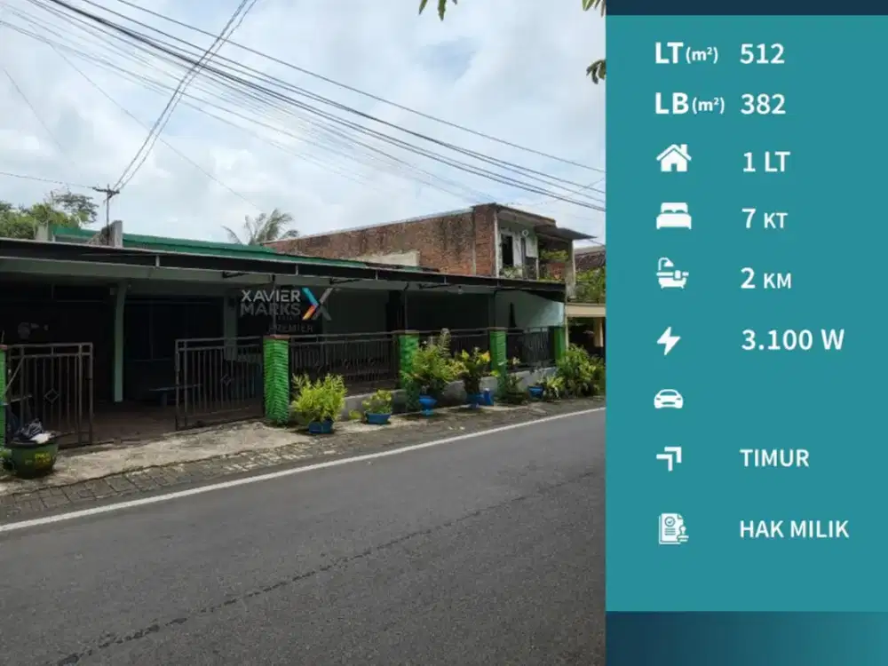 Dijual Rumah Terawat Siap Huni di Janti Selatan Malang