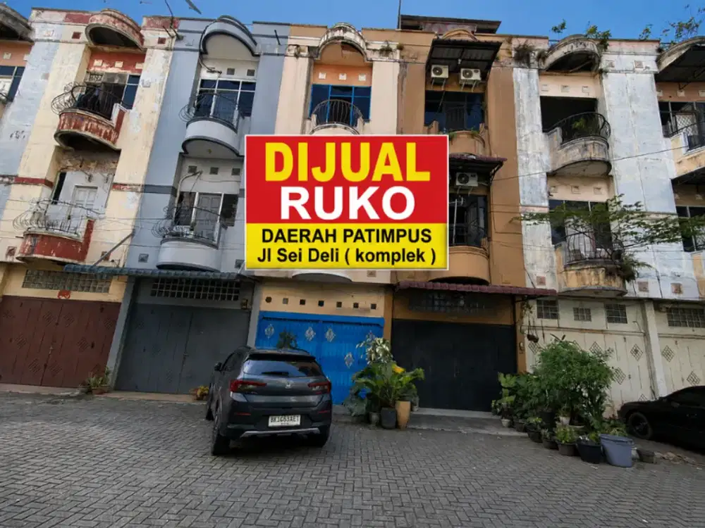 Ruko Daerah Medan Barat - Adam Malik - Jl Sei Deli