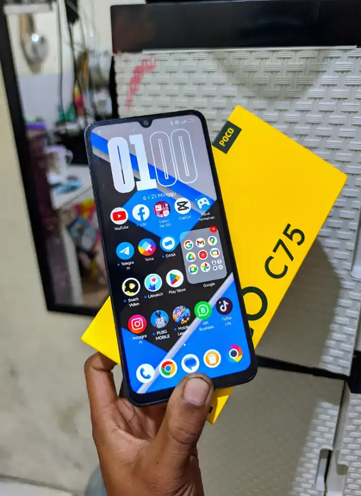 Poco c75 mulus apik 8/256gb siap pakai