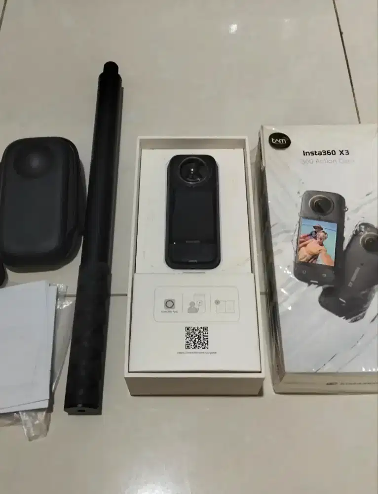 Dijual Kamera Insta 360 X3 Kondisi Mulus.