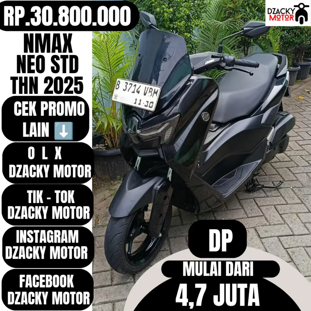 NMAX NEO STANDAR 2025 SECOND LIKE NEW
