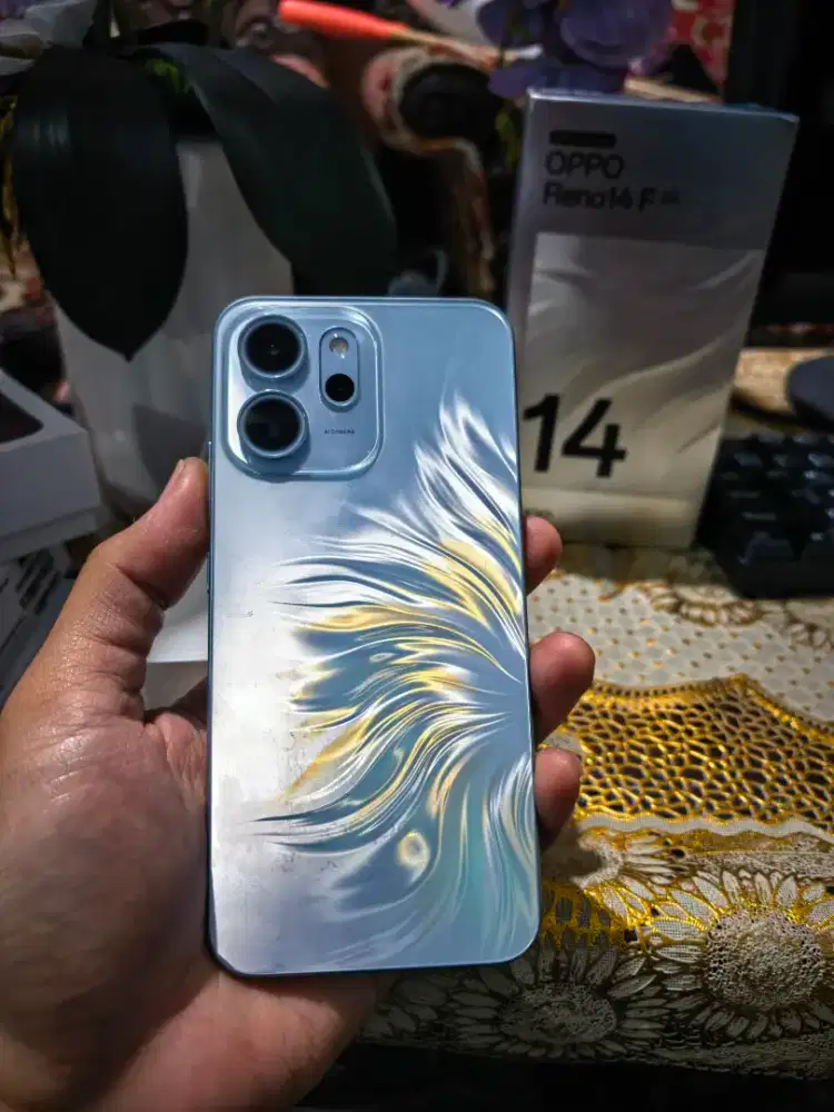 Oppo Reno 14F 5G 8/256gb garansi on
