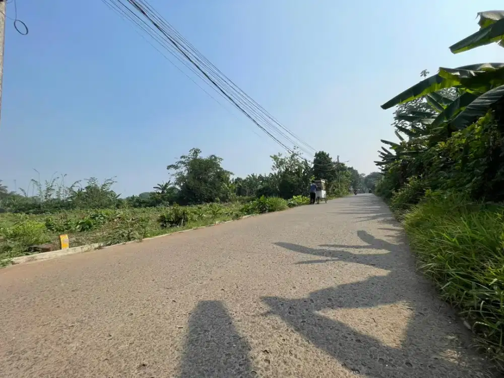 Dekat Stasiun Baru Jatake - Tanah SHM Murah di Cisauk - 10 Menit Tol Legok