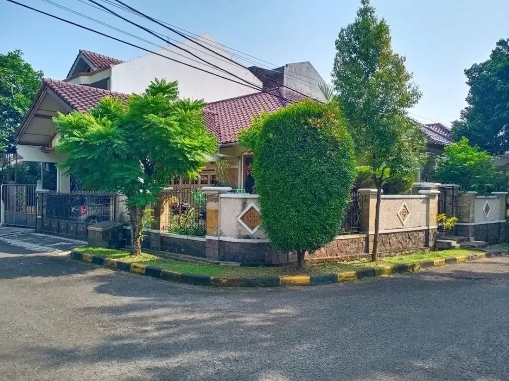 Rumah Hoek di Villa Melati Mas Serpong Utara, Hanya 5 Menit Ke Tol