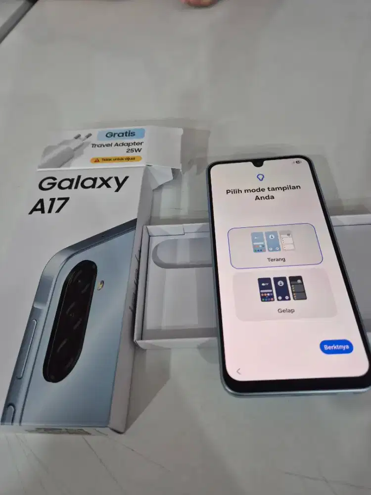 Samsung A17 cicilan bisa 0DP dan bunga rendah pake samsung finance+