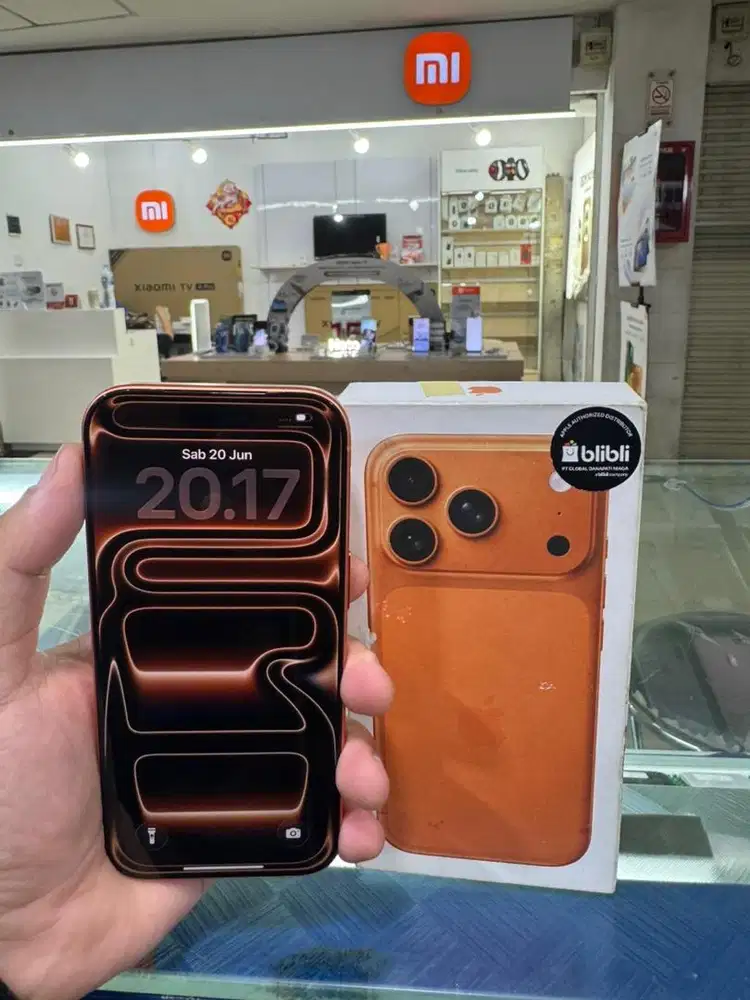 iPhone 17 Pro 256 iBox Fullset garansi on oktober 2026