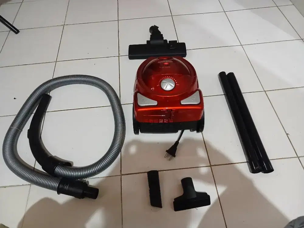 VACUUM CLEANER KRISBOW MERAH – LENGKAP SIAP PAKAI