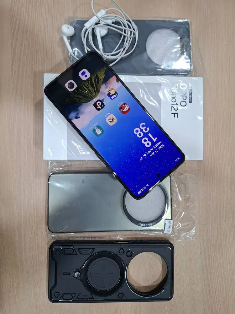 Oppo Reno 12 F seperti baru full bonus