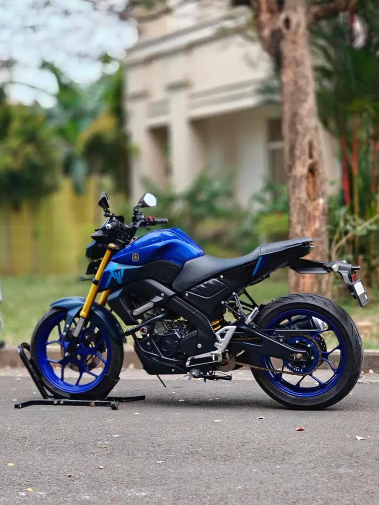 YAMAHA MT15 2022 BIRU KM LOW PAJAK HIDUP SUPERB