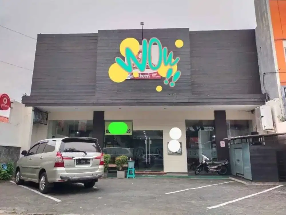 Di JUAL Rumah Usaha ex resto LOKASI RAYA BARATAJAYA