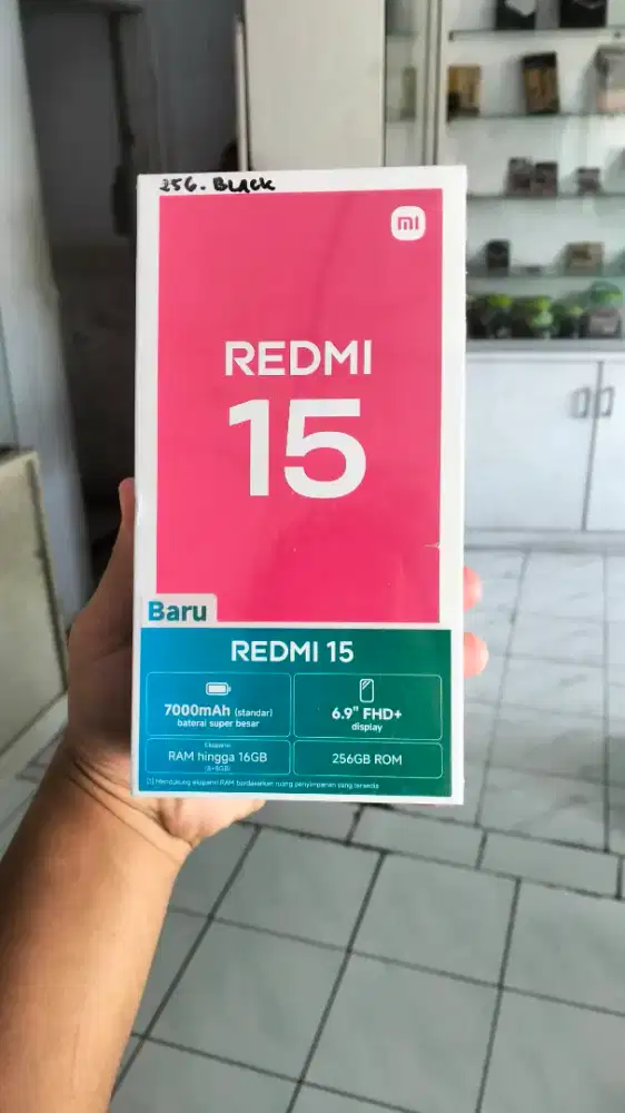 Xiaomi redmi 15 (8/128) new spesial promo