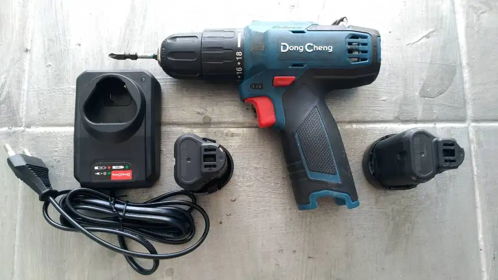 Bor Cordless Drill DongCheng DCJZ1202i Impact