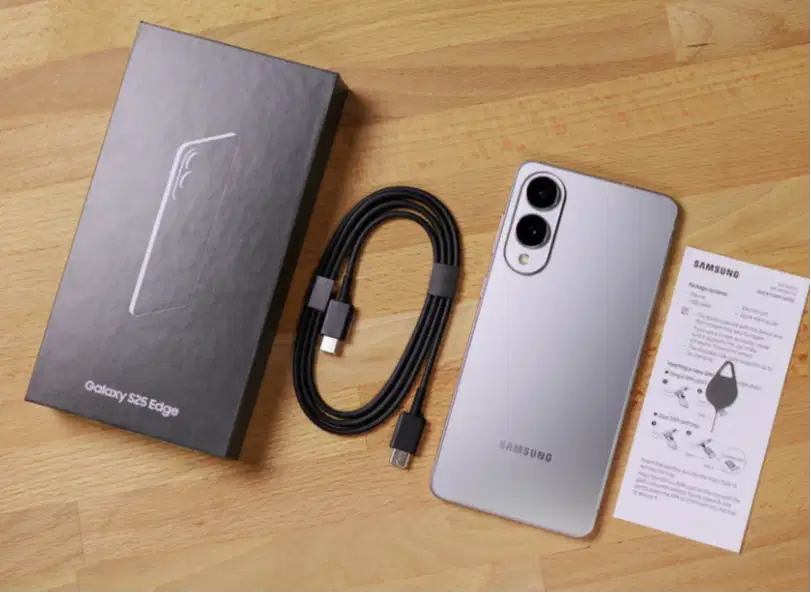Samsung S25 Edge Titanium Super Mulus Total Like New 100% Seperti Baru