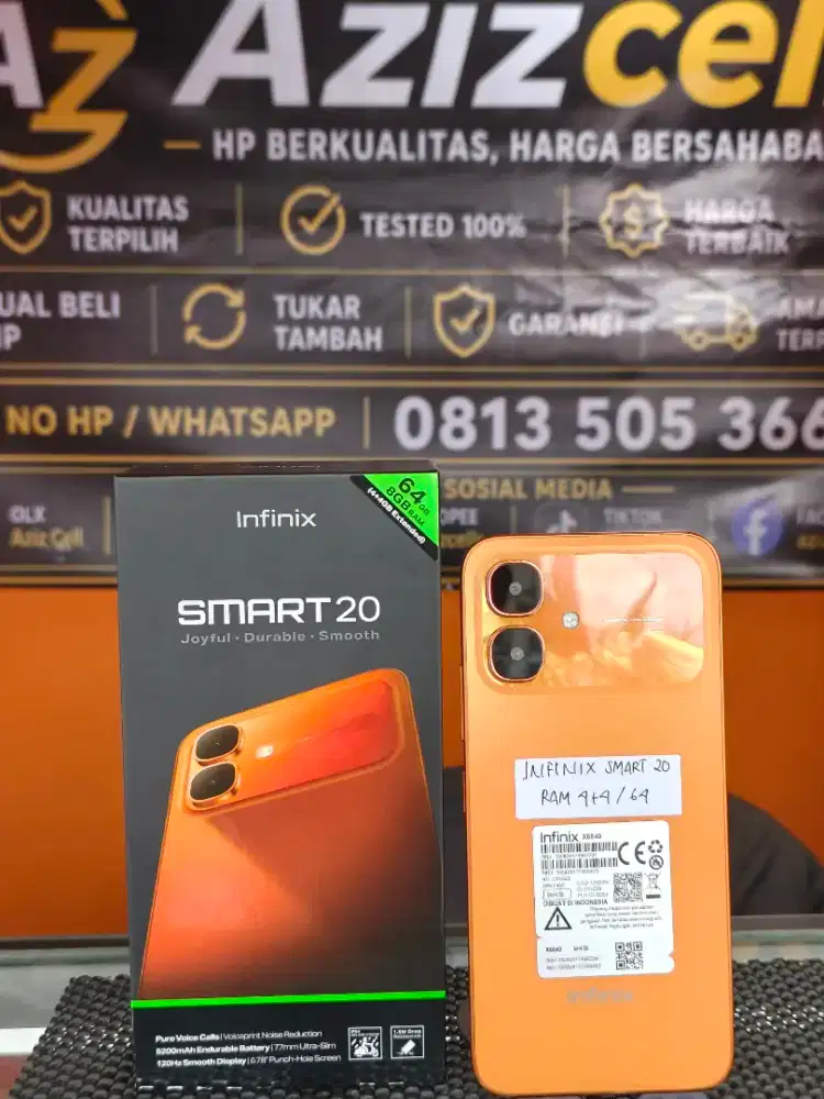 INFINIX SMART 20 RAM 4+4/64