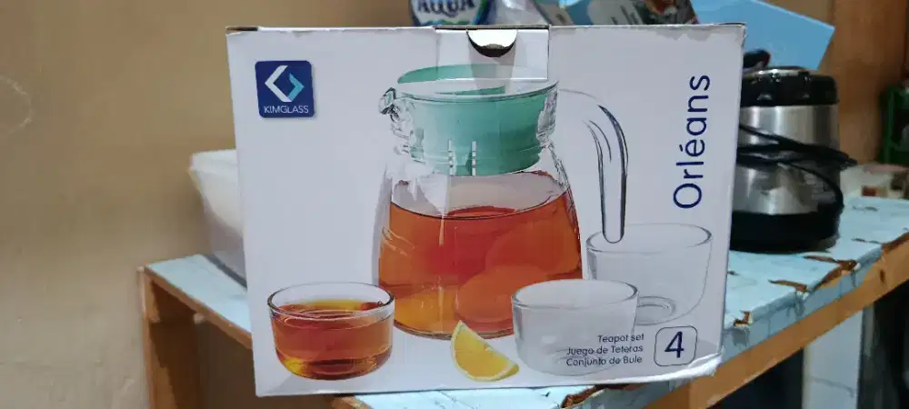 Set tea pot masih baru