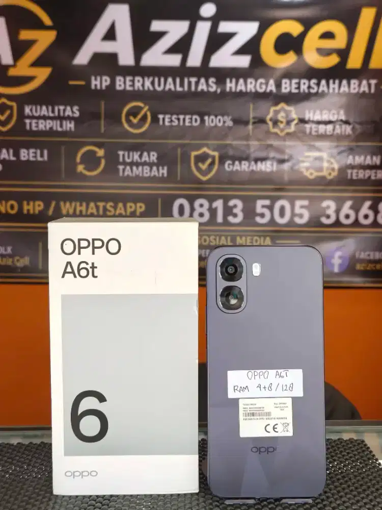 OPPO A6t RAM 4+8/128