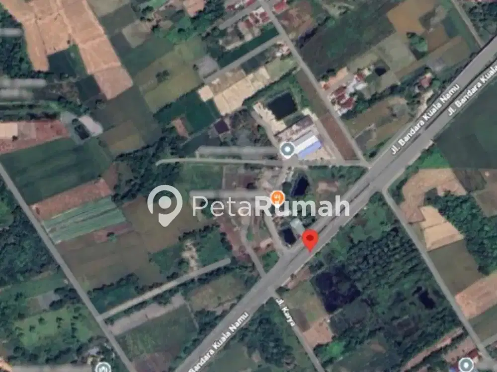 DIJUAL TANAH JALAN LINTAS BANDARA KUALANAMU - DELI SERDANG (WANDYAGO)