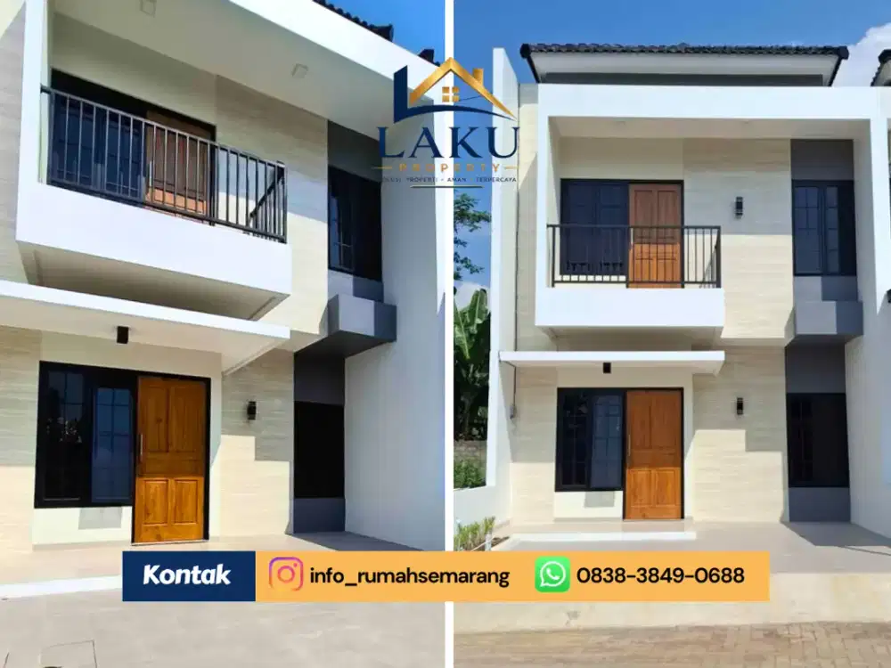 Rumah Mewah Rasa Villa di Pudak Payung Banyumanik, 1 Menit Jln Raya Semarang-Solo