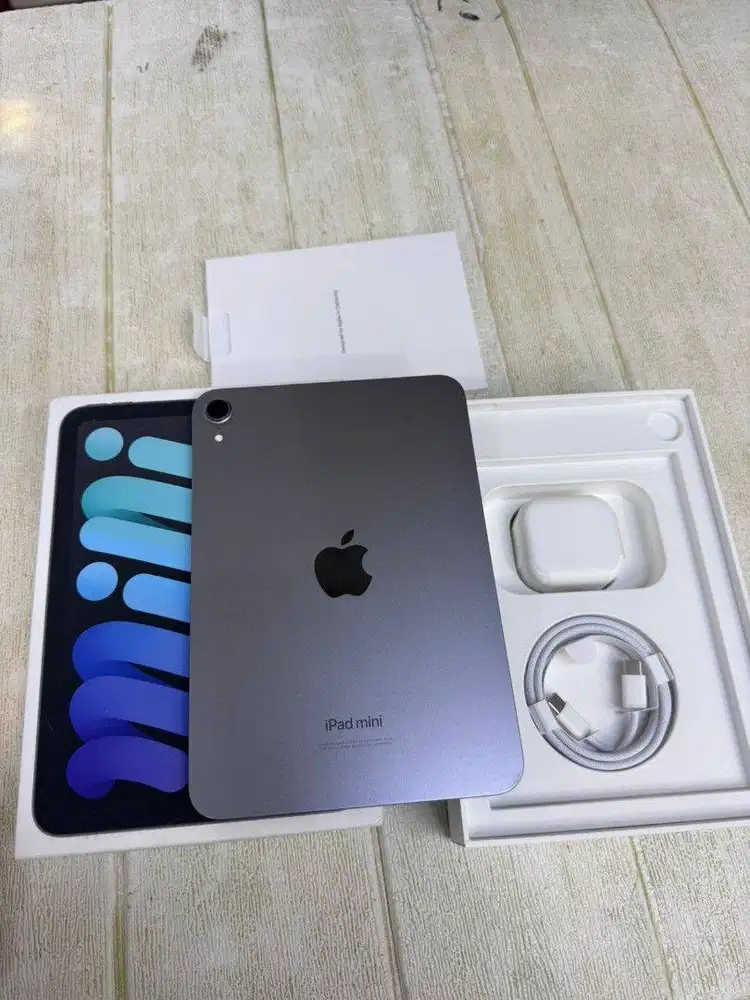 Ipad Mini 7 resmi IBOX 128GB super mulus like new 100% tanpa cacat