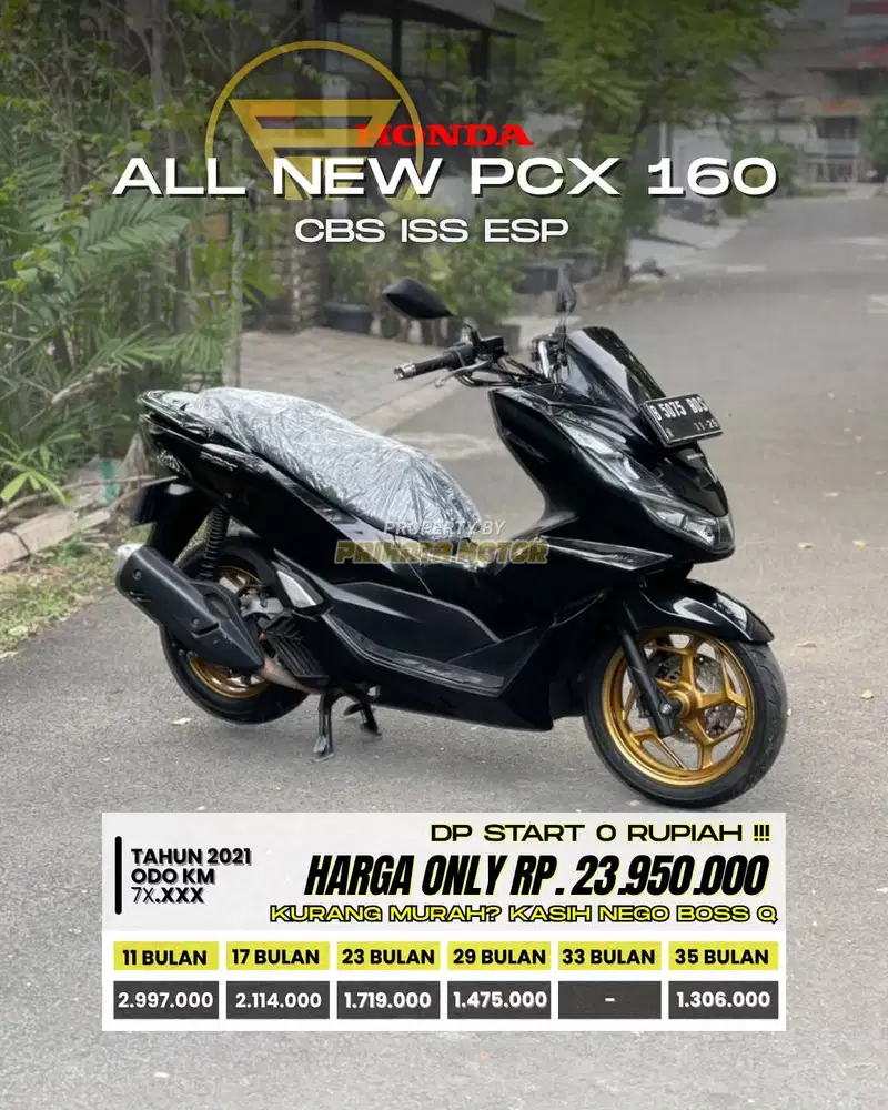 HONDA PCX 160 CBS 2021