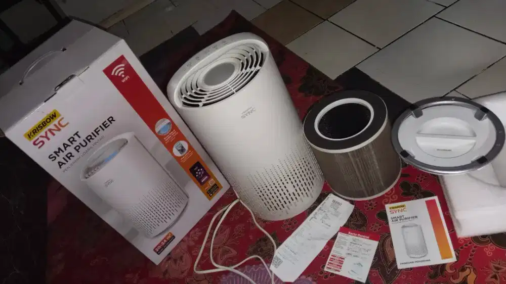 Krisbow sync smart air purifier, bekas
