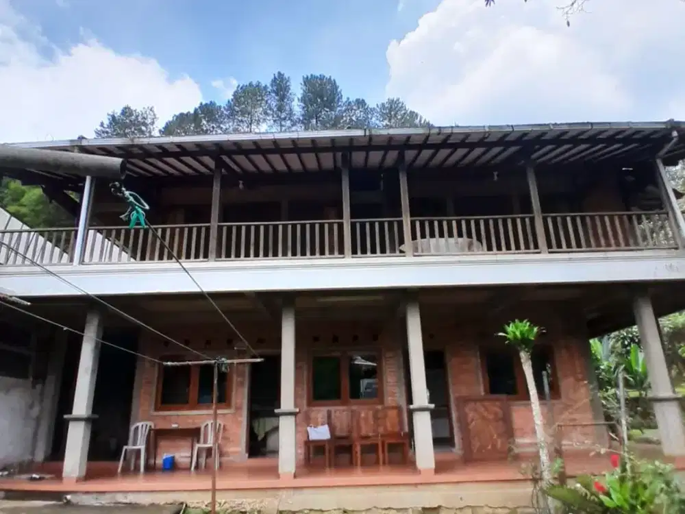 DIJUAL Rumah & Tanah Daerah Asri di kampung simagalih megamendung