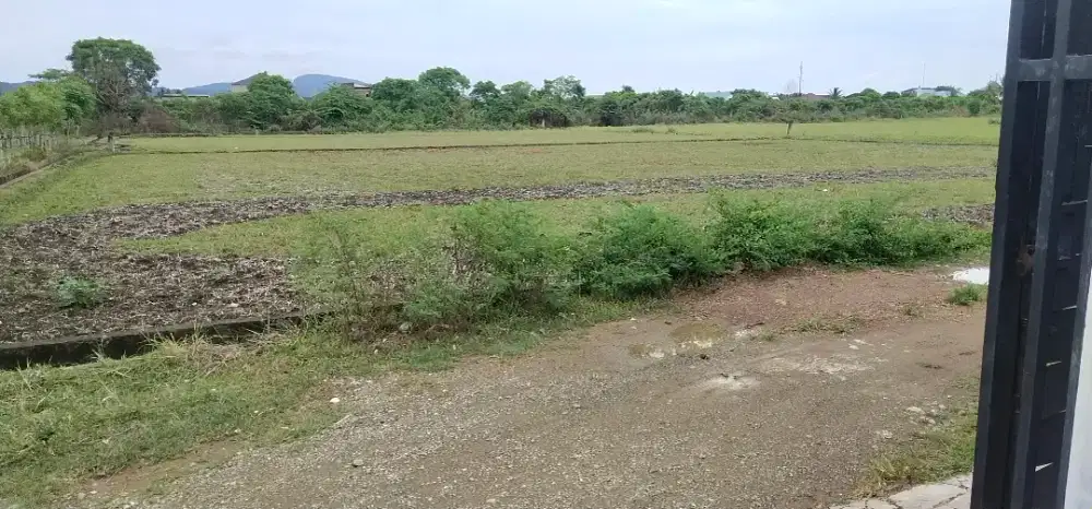 Tanah 4000 meter belakang SPBU Lamsayun