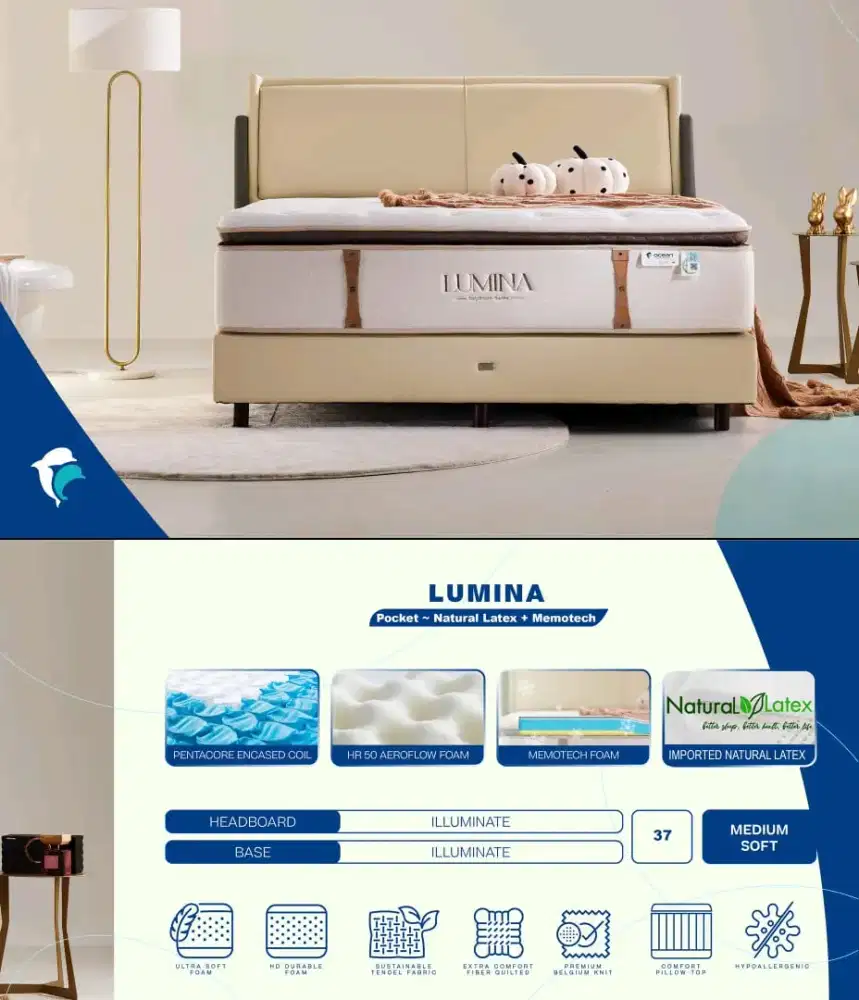 Springbed Ocean Lumina | Wilco Furniture