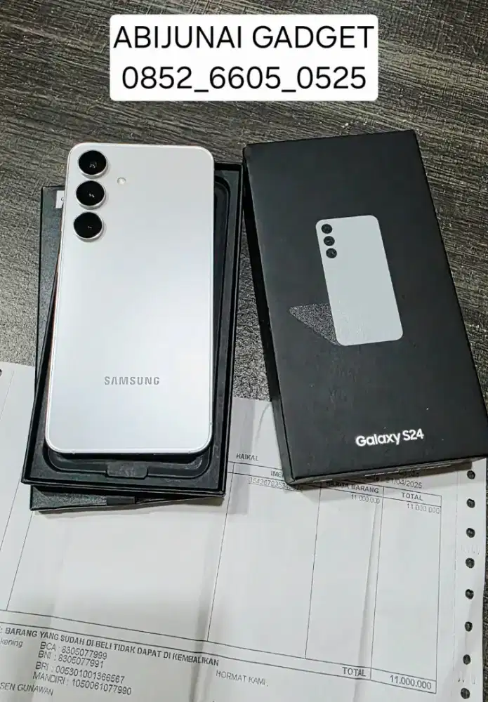 SAMSUNG S24 5G 256GB Second Like New - BERGARANSI