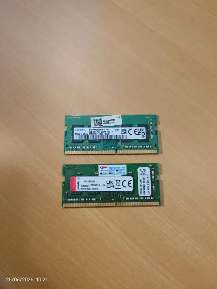 Ram laptop sodim ddr4 4gb 3200