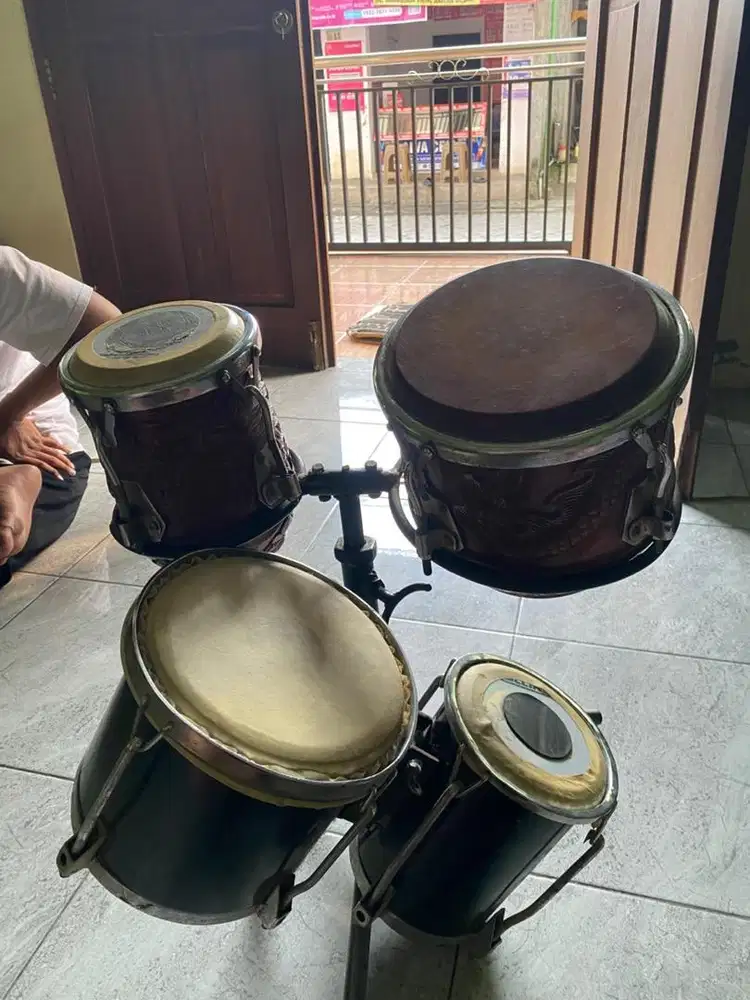 Ketipung/Kendang 2 set + 2 stand murah aja BU