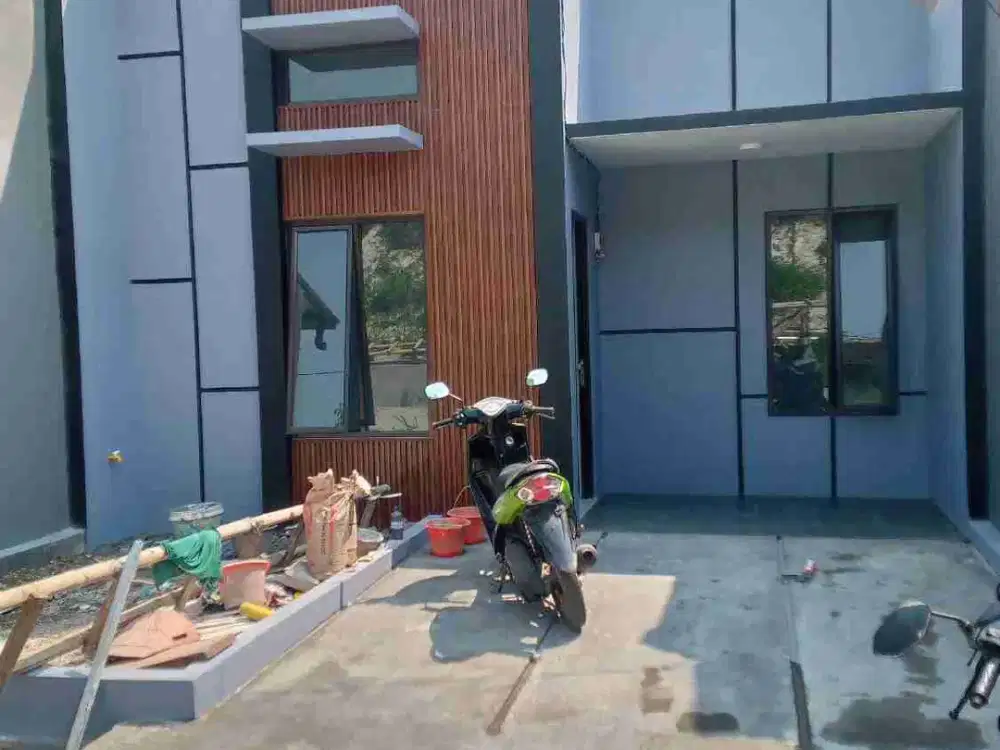 Rumah mewah scandinavian di blok depan Griya permai dekat BSD