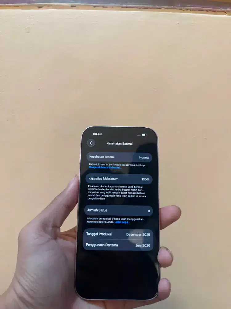 IP 15 128 iBox baru open segel CC 0 11.8 nego biar cepet